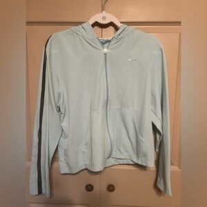 Avia Green Fitted Zippered Hoodie